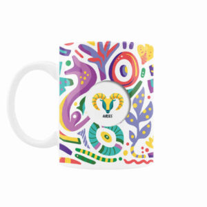 Mug du Zodiaque Persan – Symbole du Motif Farvardin