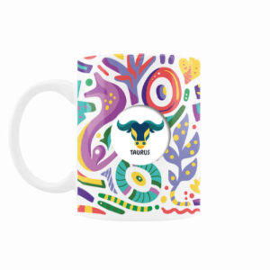 Mug du Zodiaque Persan – Symbole du Motif Ordibehesht