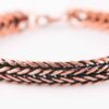 Bracelet en cuivre – Modèle Raika tressé