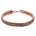 Bracelet en cuivre – Modèle Raika tressé