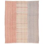 Tapis Jajim persan authentique tissé à plat rayé Tava