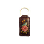 Porte-clé en cuir persan modèle Oiseau