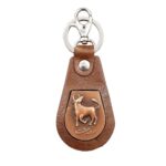 Porte-clé en cuir persan modèle Ordibehesht