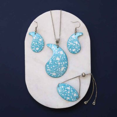 Ensemble de Bijoux Minakari Perse Modèle Darya