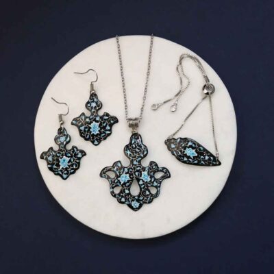 Ensemble de Bijoux Minakari Perse Modèle Mahtab