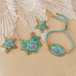 Ensemble de Bijoux Minakari Perse Modèle Sarvenaz