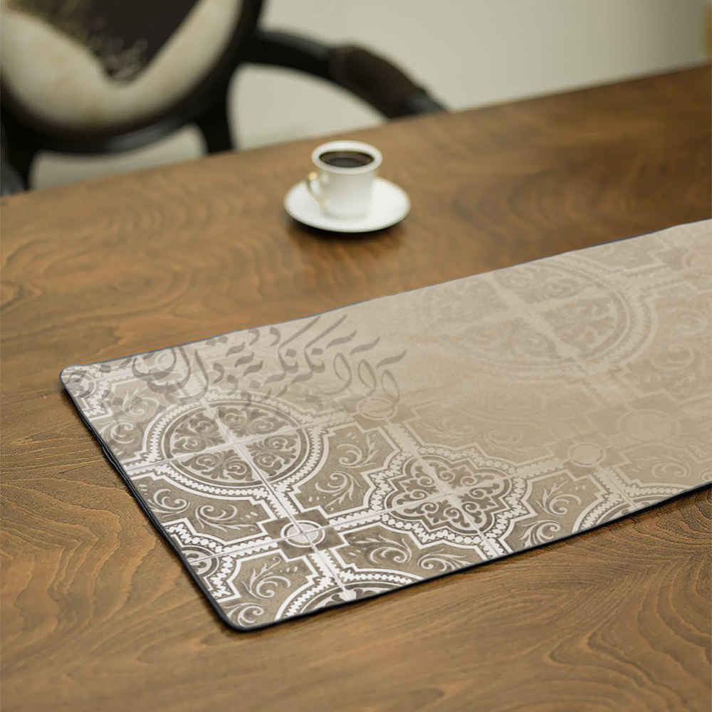 Chemin de table en velours Persan Modèle Delyar