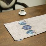 Chemin de table en velours “Persian Elegance” Modèle Rima