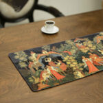 Chemin de table en velours “Persian Elegance” Modèle Rokhsareh