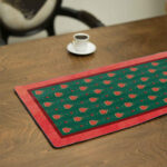 Chemin de table en velours “Persian Elegance” Modèle Yalda