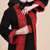 Abaya Élégante pour Femmes Musulmanes avec Tissu Doux Noir