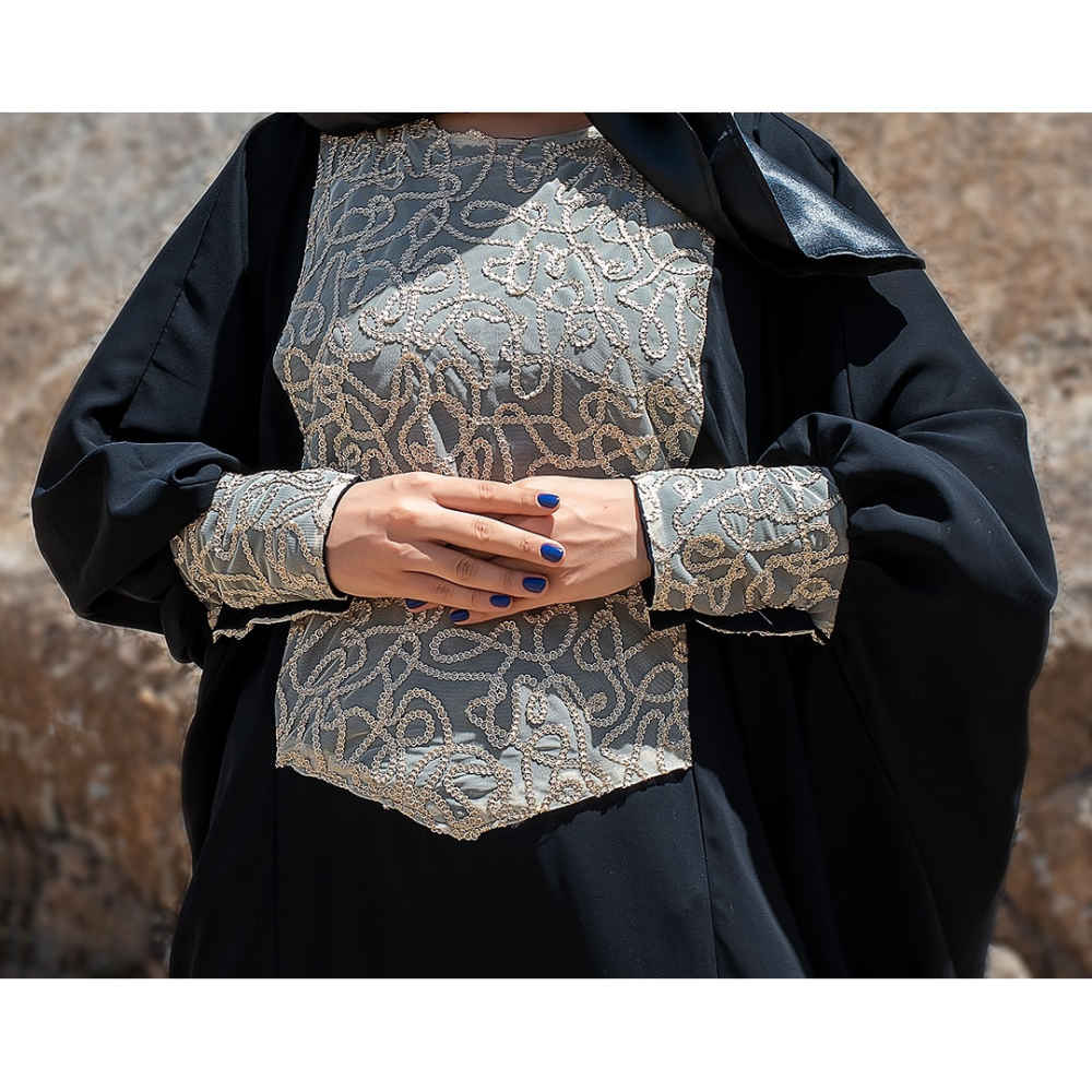 Abaya Papillon Élégante pour Femmes – Design Inspiré de la Perse