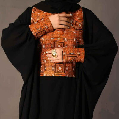 Abaya Papillon Élégante pour Femmes – Inspirée de la Perse avec Manches Aériennes
