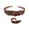 Ensemble de Bracelet et Bague en Cuivre Modèle Bahar