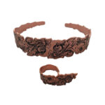 Ensemble de Bracelet et Bague en Cuivre Modèle Bahar