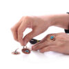 Ensemble de Bijoux en Cuivre Modèle Cheshm Nazar