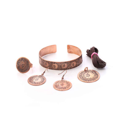 Ensemble de Bijoux en Cuivre Modèle Javaneh