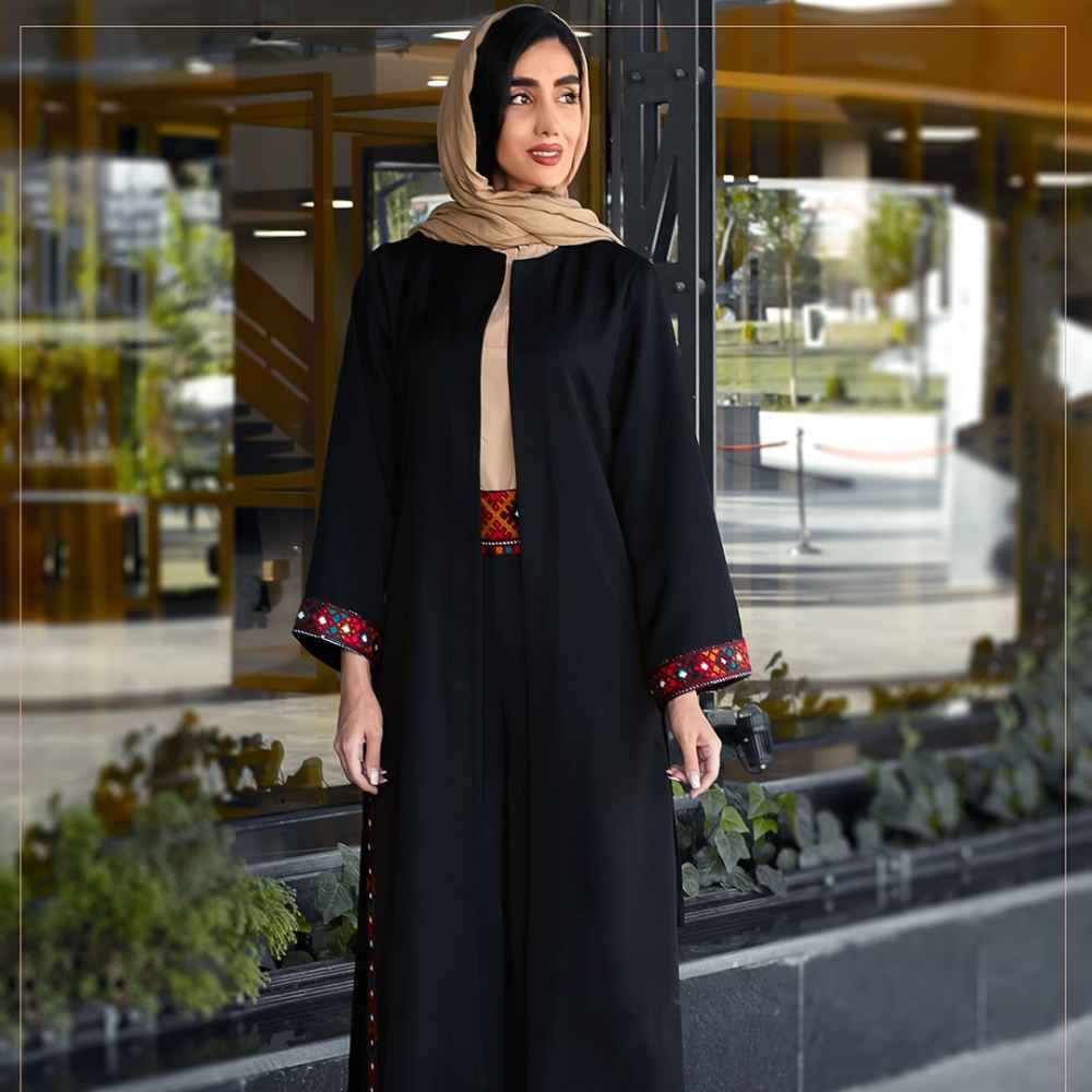 Ensemble Manto Perse & Pantalon Modèle Delizeh