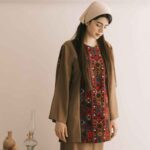Ensemble Manto Perse & Pantalon Modèle Gelareh
