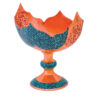 Coupe en Cuivre Incrustée de Turquoise Modèle Rasa