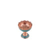 Bol Décoratif Persan Artisanal Incrusté de Turquoise Sahand
