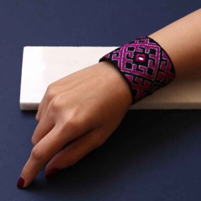 Bracelet brodé Persan Modèle Alma