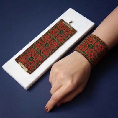Bracelet brodé Persan Modèle Rima