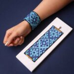 Bracelet brodé Persan Modèle Roya