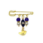Broche de Sécurité Œil Malin & Charm Oiseau – Accessoire Protecteur