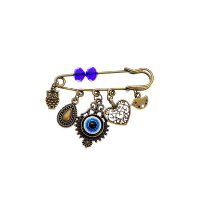 Broche de Sécurité Œil Malin – Accessoire Stylé de Protection