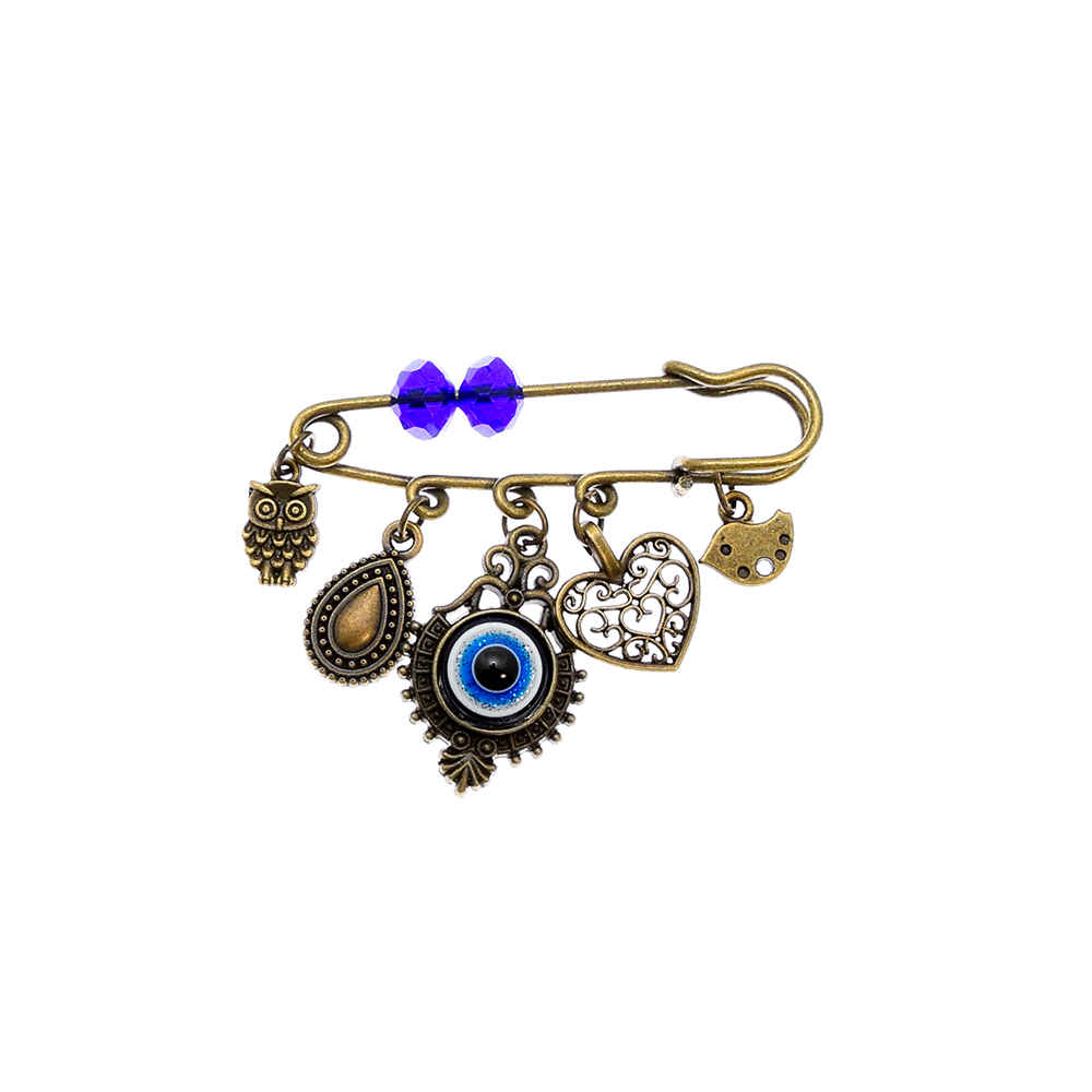 Broche de Sécurité Œil Malin – Accessoire Stylé de Protection