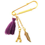 Broche de Sécurité Moderne Style Parisien – Déclaration de Mode Chic