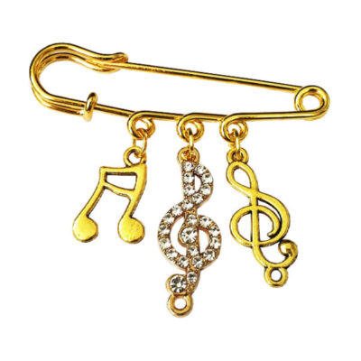 Broche de Sécurité Moderne Design Symphonie – Artistique et Tendance