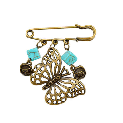 Broche de Sécurité Moderne Papillon – Élégante et Unique