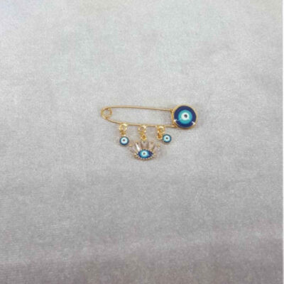 Broche de Sécurité Œil Malin – Accessoire Stylé de Protection
