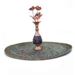 Coffret Cadeau Vases en Cuivre Émaillé Persans