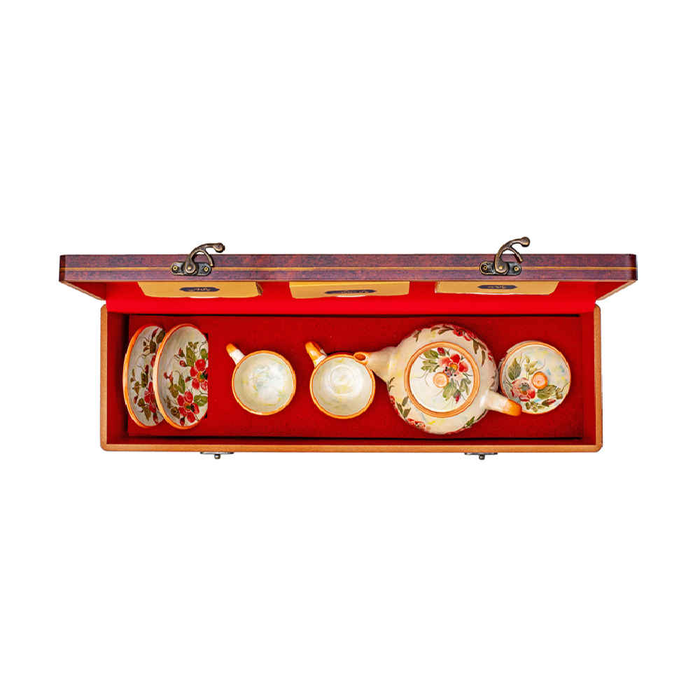 Coffret Cadeau Artisanal Persan – Théière Ronak