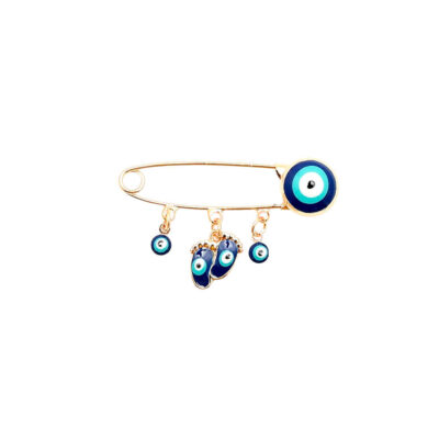 Broche de Sécurité pour Enfants – Modèle Pieds de Bébé pour Protection Adorable