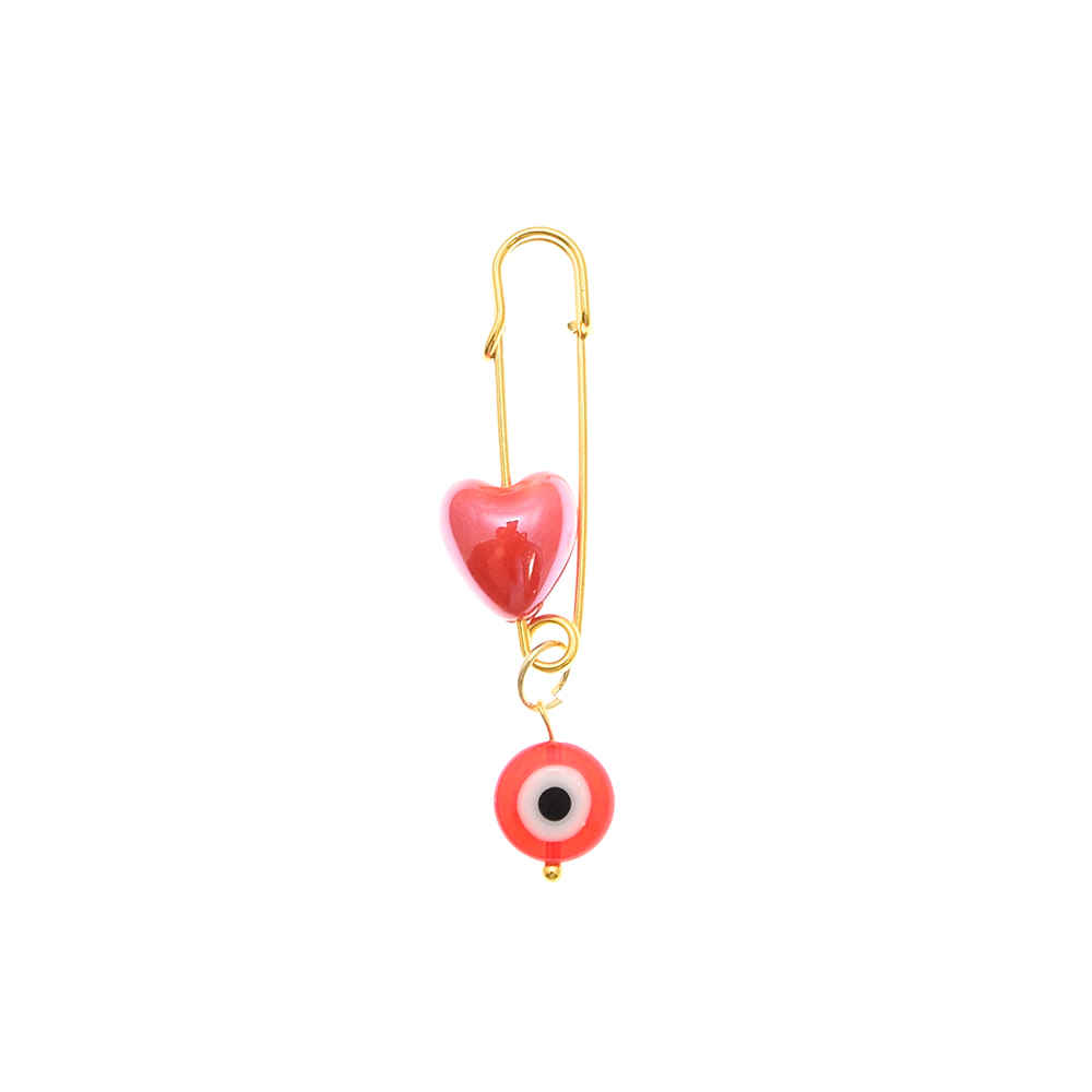Broche de Sécurité pour Enfants – Modèle Cœur pour Amour et Sécurité