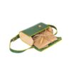 Sac à bandoulière en cuir luxueux fait à la main - Édition Olive