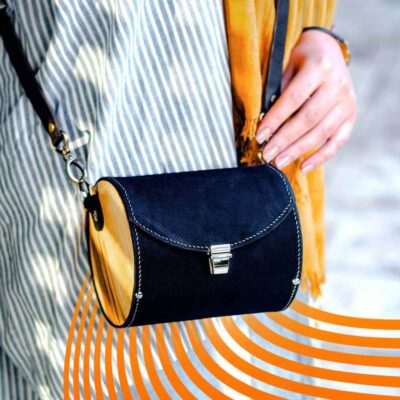 Sac à bandoulière en cuir luxueux fait à la main – Édition Pileh