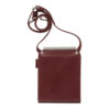 Sac bandoulière en cuir véritable fait main - Design Prya