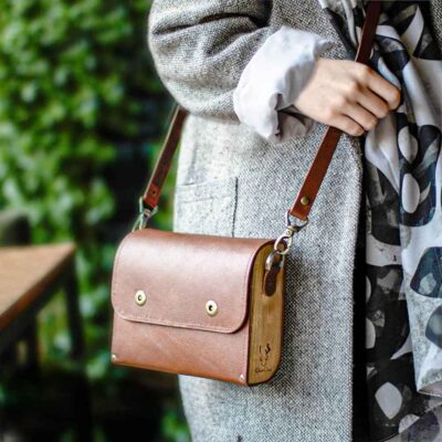 Sac à bandoulière en cuir luxueux fait à la main – Design Sedar