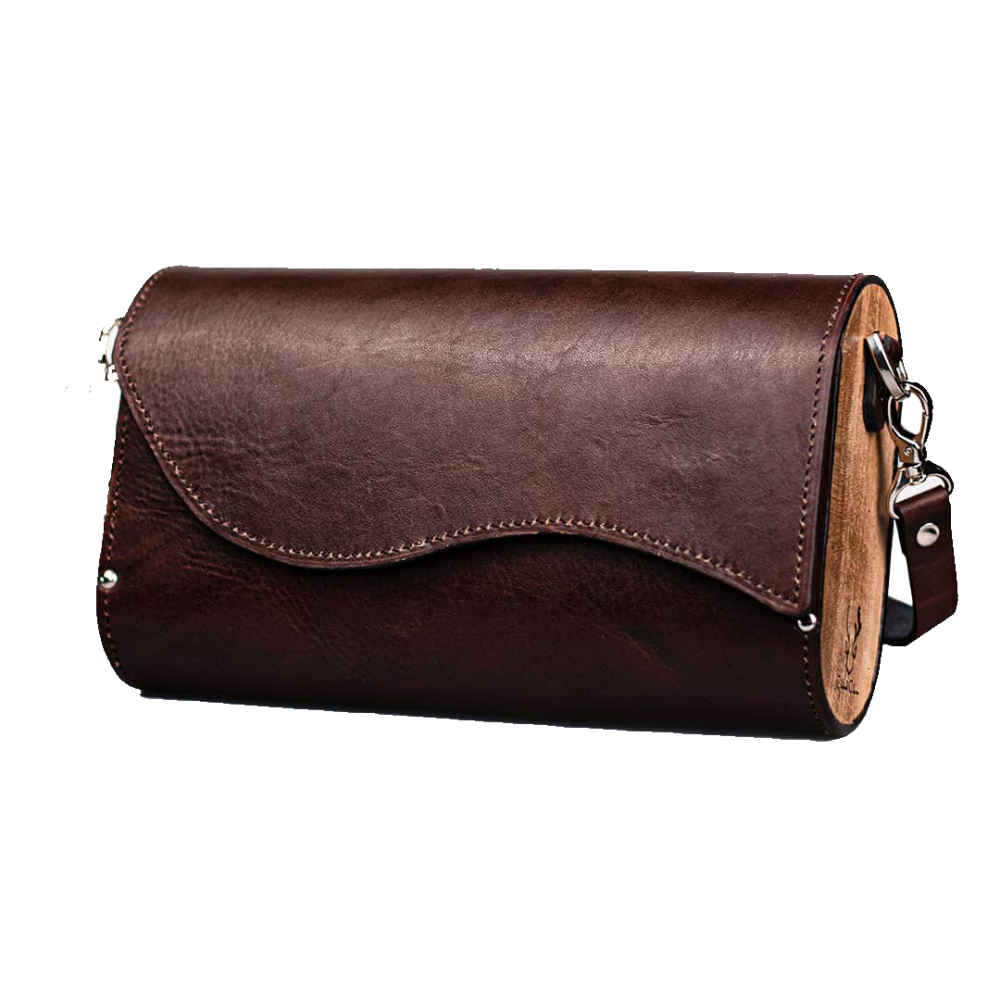 Sac à bandoulière en cuir luxueux fait à la main - Design Sepidar