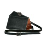 Sac à bandoulière en cuir luxueux fait à la main – Design Shab