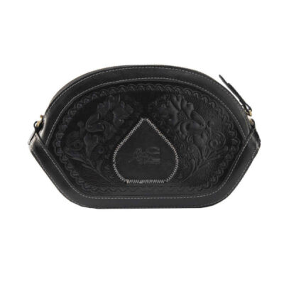 Sac bandoulière en cuir véritable fait main – Édition Tarlan