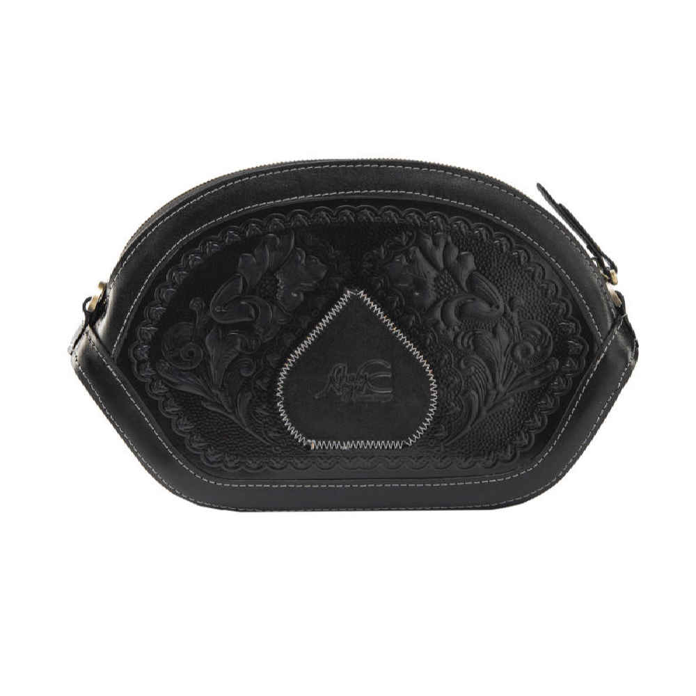 Sac bandoulière en cuir véritable fait main - Édition Tarlan