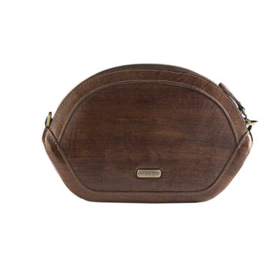 Sac bandoulière en cuir véritable fait main – Design Tina