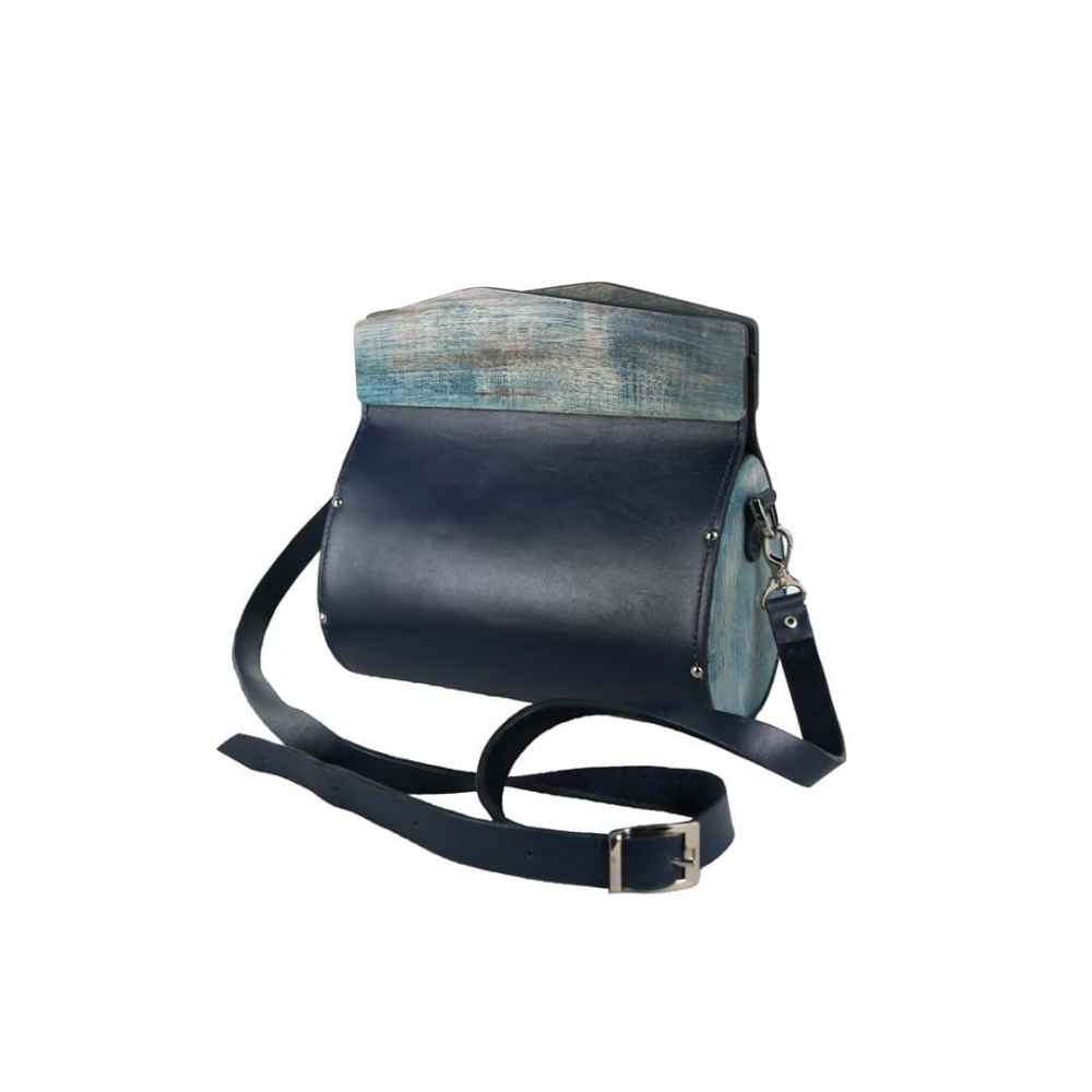 Sac à bandoulière en cuir luxueux fait à la main - Édition Toja