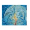 Peinture d'art miniature persan originale : Aquarelle – Soleil de Khayam par Rasoul Motamedi